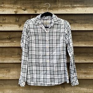 Barbour Plaid Button Down Size Small